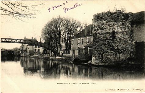 Montargis - Canal et Vieille Tour à Montargis - Cartorum