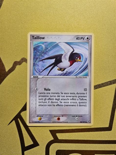 Ex Deoxys Taillow Kaufen Auf Ricardo