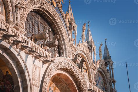 San Marco Building in Venice, Italy - Ornate Architecture and