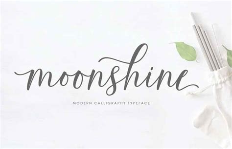 Moonshine Script Dfonts