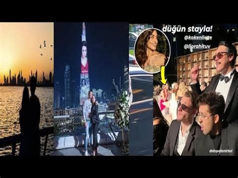 KEREM BÜRSİN SE ARRODILLÓ FRENTE A HANDE ERÇEL EN DUBAI YouTube