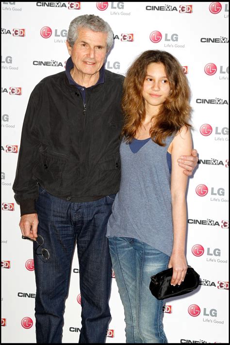 Photo Claude Lelouch Et Sa Fille Stella Lg Invite Pour La Plus