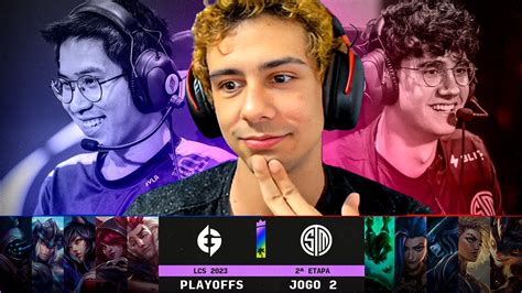 Evil Geniuses X Tsm Jogo Lcs Playoffs Dia Ilha Das