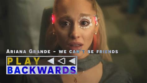 Ariana Grande We Cant Be Friends Wait For Your Love Official