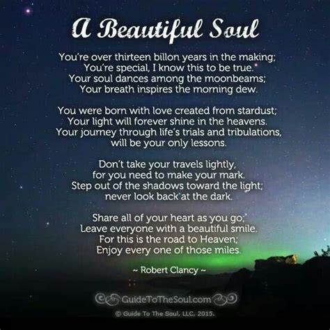 A Beautiful Soul Beautiful Soul Some Beautiful Quotes Classic Poems