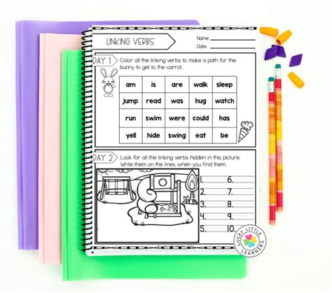 Teaching Linking Verbs - Lucky Little Learners