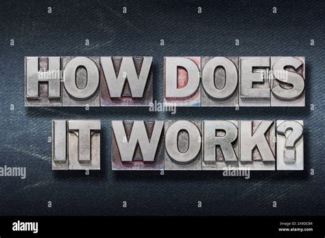 How Does It Work Question Made From Metallic Letterpress On Dark Jeans