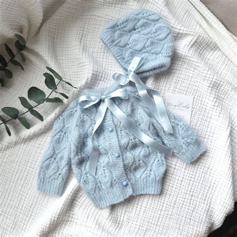 Knitted Baby Clothes Etsy