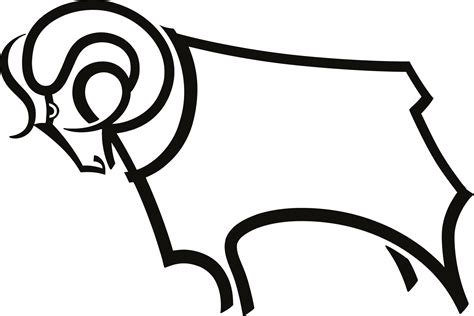 Derby County F C Derby County Football Club Football Logo Football