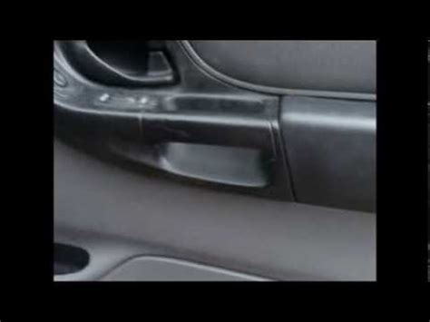 Interior Door Panel Removal Ford Ranger 2002 YouTube