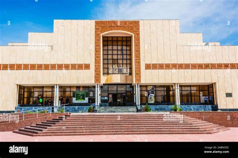 NUKUS, UZBEKISTAN - MAY 6, 2019: The State Art Museum of the Republic ...