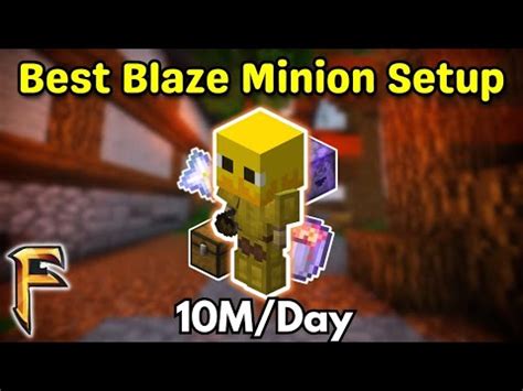 Are Blaze Minions The Best For Money Fake Pixel Skyblock Youtube