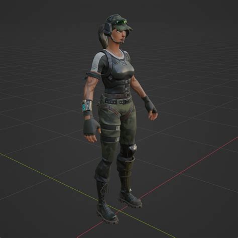 Trailblazer - Fortnite 3D Model by Shevraar