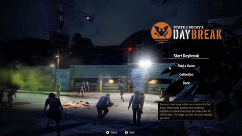 State Of Decay 2 DayBreak Hold Off The Horde Gameplay NO