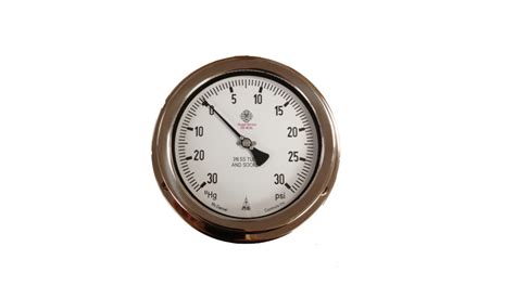 Vacuum Gauge, McDaniel, 6" Compound Vacuum - thecryoshop.com