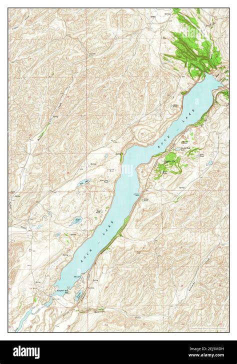 Rock Lake Washington Map 1964 124000 United States Of America By Timeless Maps Data Us