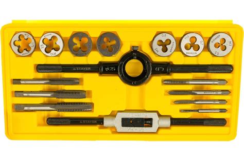 STAYER MaxCut 16 предметов, набор метчиков и плашек - купить с ...