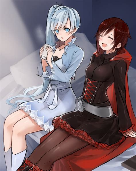 Ruby And Weiss Chatting [ Kaaaaasuta] R Rwby