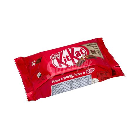 Nestlé Chocolatina barrita kit kat galleta cubierta chocolate con