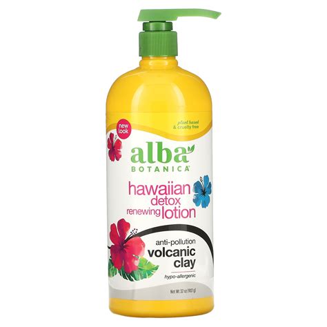 Alba Botanica Hawaiian Detox Renewing Lotion 32 Oz 907 G