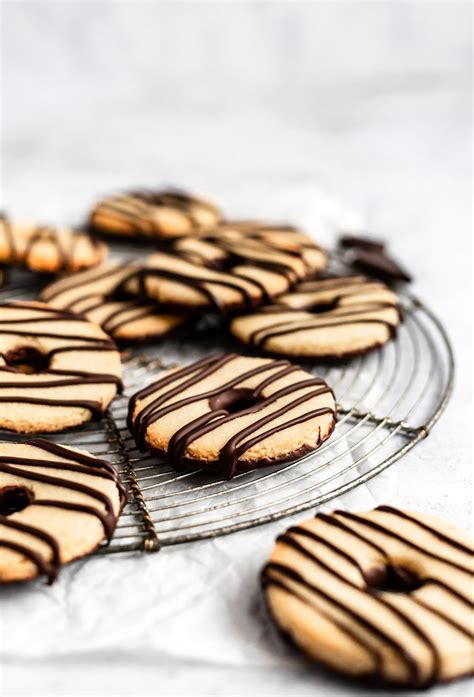 Healthy Homemade Fudge Striped Shortbread Cookies Ambitious Kitchen