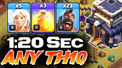 Th9 Queen Charge Hog Attack Strategy Th9 Queen Charge Hog Attack Th9 Queen Charge Hog Th9