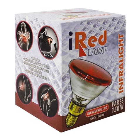 Lâmpada infravermelho fisio infralight 150W iRED lamp 110V no Shoptime