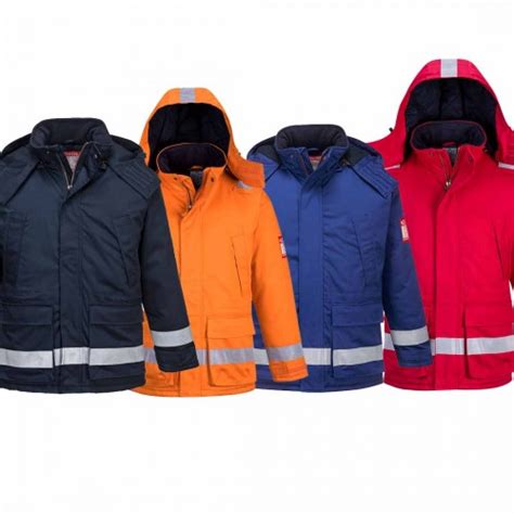 Flame Resistant Anti Static Winter Jacket GlovesnStuff