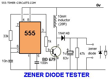 ZENER DIODE TESTER Circuit