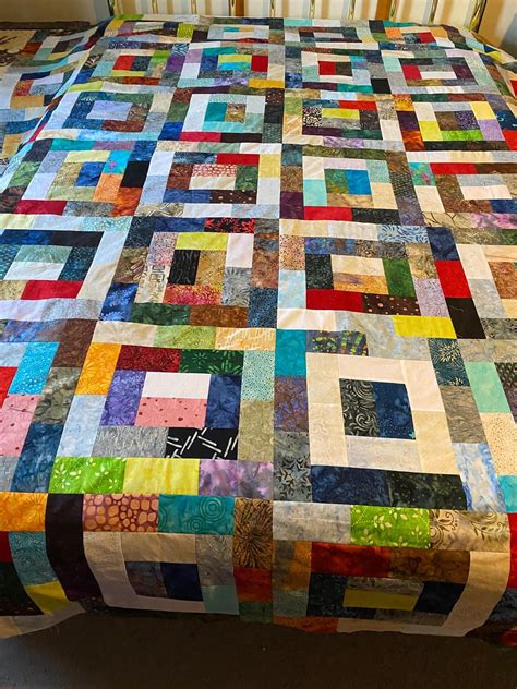 Scrappy Blue Baby Quilt Tutorial Artofit