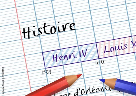 Vecteur Stock Cours D Histoire Adobe Stock