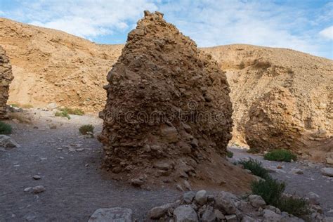 Visiting Red Canyon At Eilat Mountains Stock Image Image Of Negev