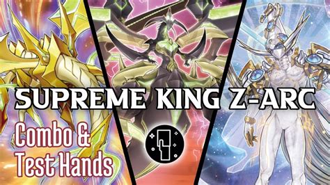 Yu Gi Oh Supreme King Z Arc Combo E Mani Di Prova YouTube