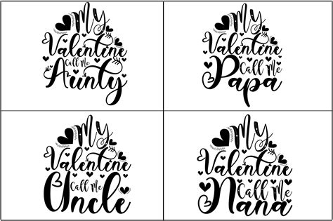 Valentines Svg Bundle Valentine Quotes Graphic By Store Hut · Creative