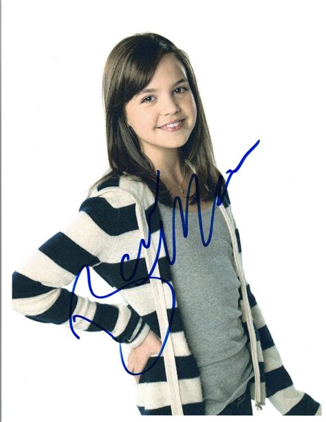 Bailee Madison Signed Autographed 8x10 Photo The Fosters Coa Vd