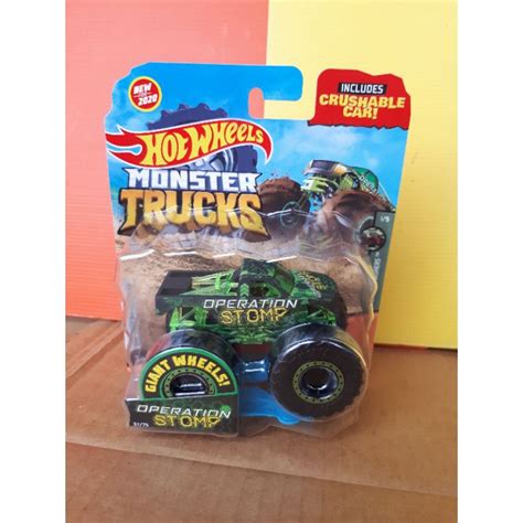 Hot Wheels Monster Trucks Operation Stomp Shopee Malaysia