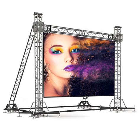 Super Light Outdoor P391mm Led Screen Movable Outdoor Rental Led Display For Concert Background