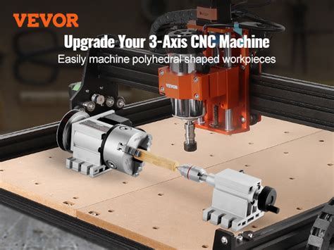 Vevor Dividing Head K Mm Jaw Chuck Cnc Router Milling Machine