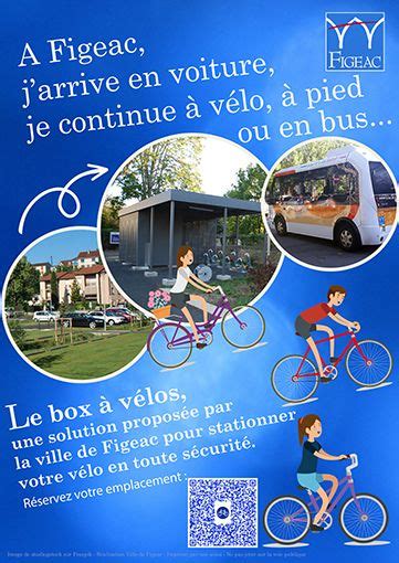 Le box à vélos sécurisé une solution proposée par la ville de Figeac