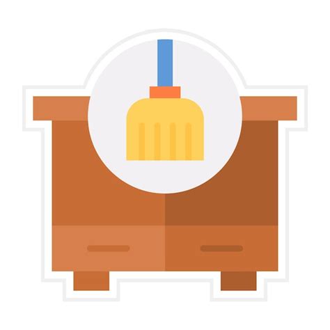 Premium Vector Dusting Line Illustration