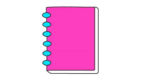 How To Draw Notebook Notebook Drawing Draw And Color Cute Notebook
