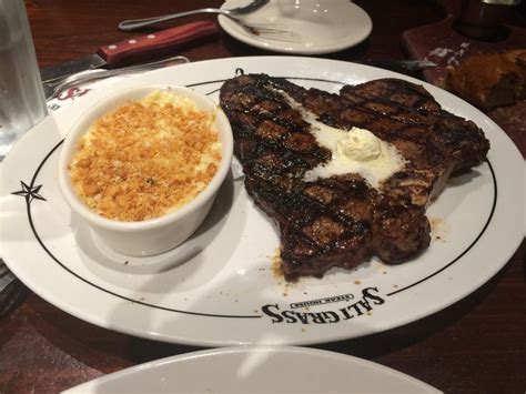 Porterhouse 22oz Saltgrass Steak House Food Porterhouse Breakfast