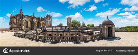 Medieval Templar castle in Tomar — Stock Photo © bloodua #147535831