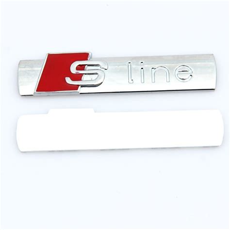 Best 3D S Line Sline Car Front Grille Emblem Badge Stickers Accessories