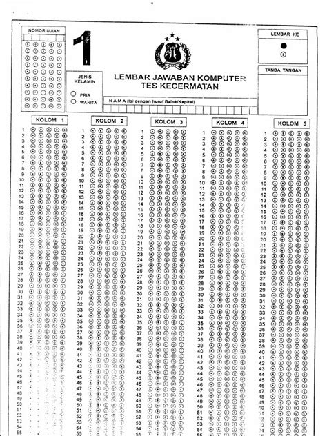 Contoh Soal Tes Akademik Masuk Bintara Polri Delinewstv