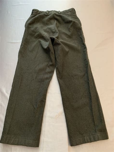 WWII Swedish Army Military Wool Officer Pants Crown A Gem