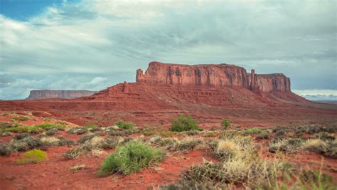 Arizona Utah Butte Mesa Timelapse Desert Sunrise Sunset Stock Footage