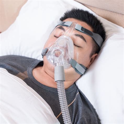 MOYEAH CPAP Machine Full Face Mask with Adjustable Headgear Strap Clip ...