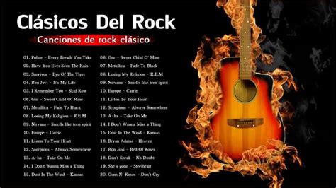 Las Mejores Canciones De Rock De Todos Los Tiempos Musicway