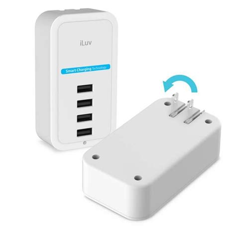 Buy ILuv Rockwall 4 Compact 4 Port USB Wall Charger Online In Pakistan